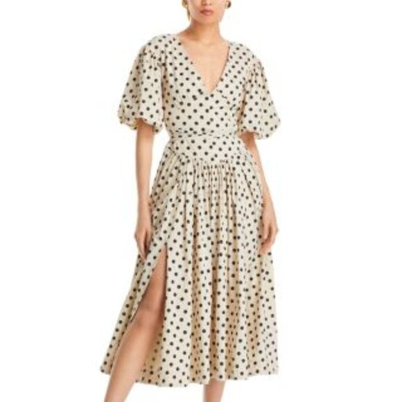 Cinq à Sept Stassie Polka Dot Dress - Picture 1 of 14